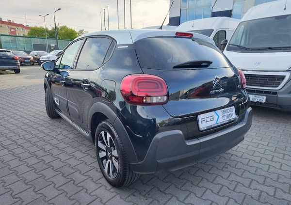 Citroen C3 cena 59900 przebieg: 9334, rok produkcji 2023 z Śmigiel małe 172